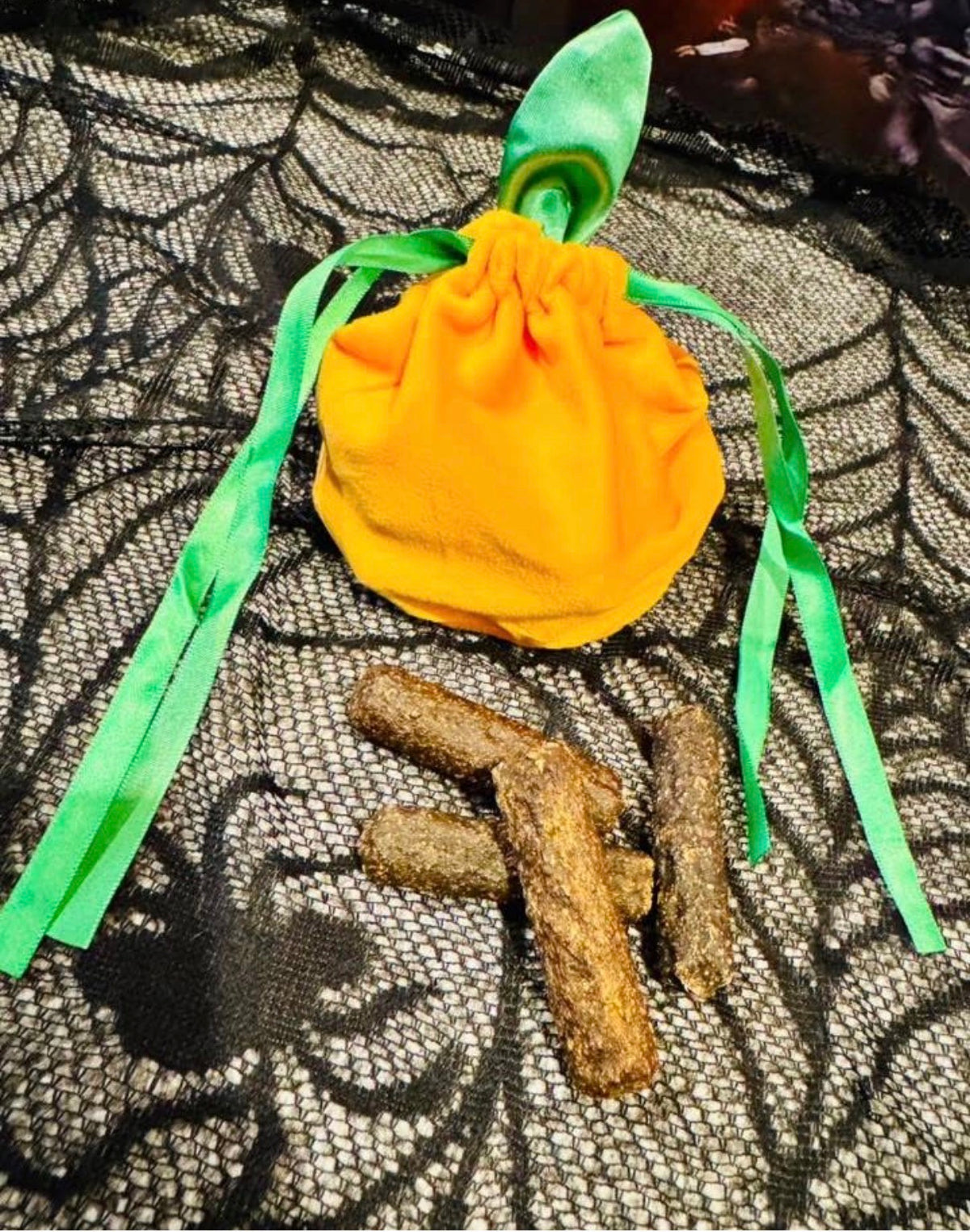 Pumpkin Bag of Sausages