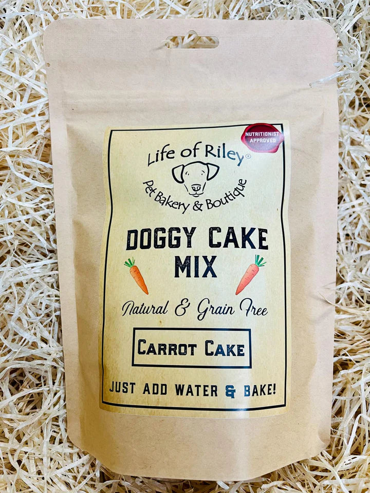 DIY Doggy Cake Mix- Carrot Cake
