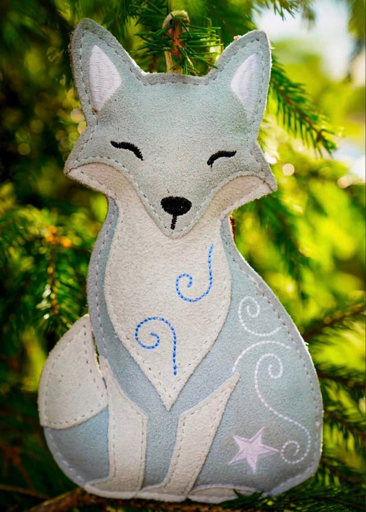 Flurry the Arctic Christmas Fox