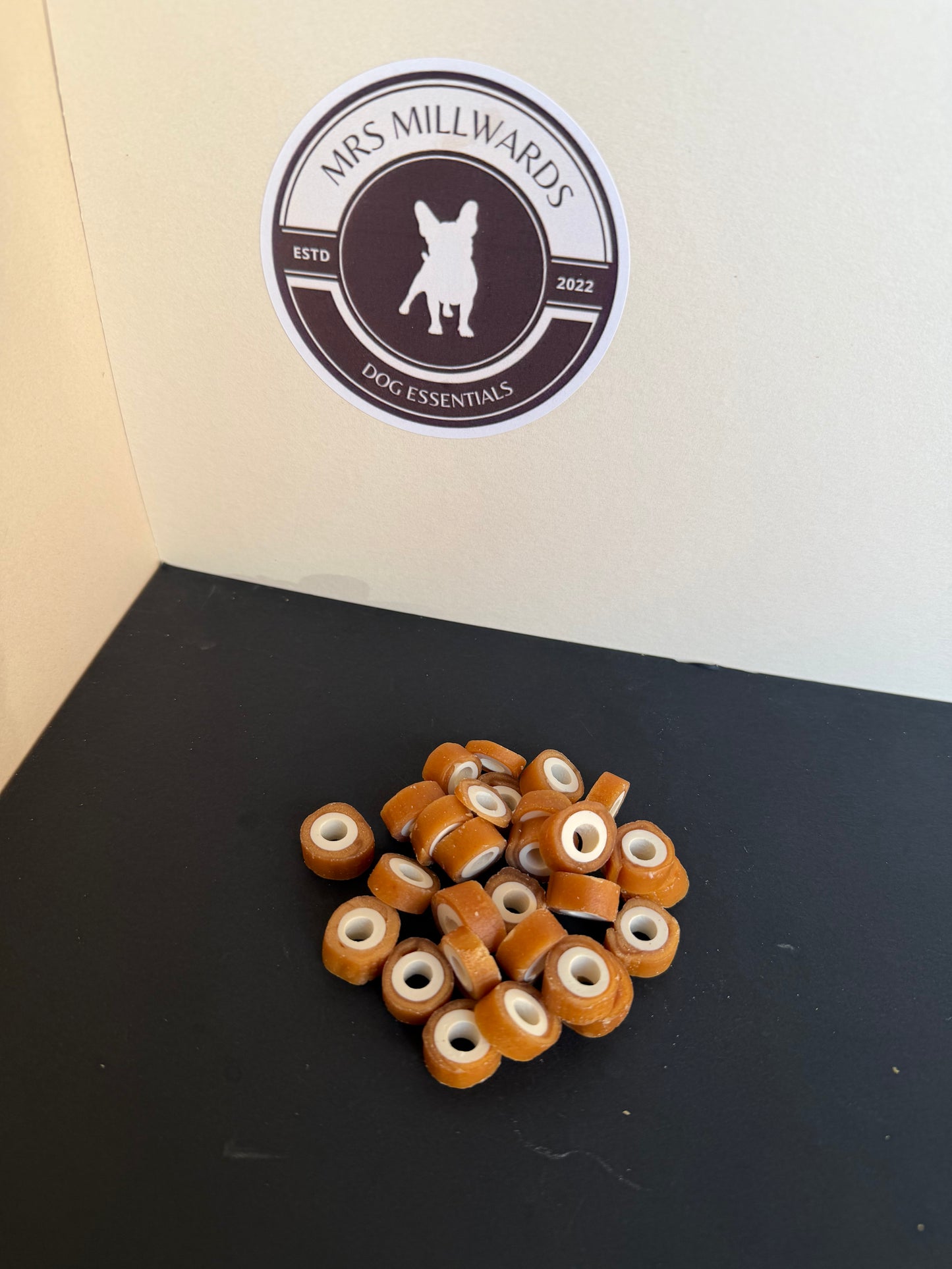 Salmon Wrapped Dental Tubes