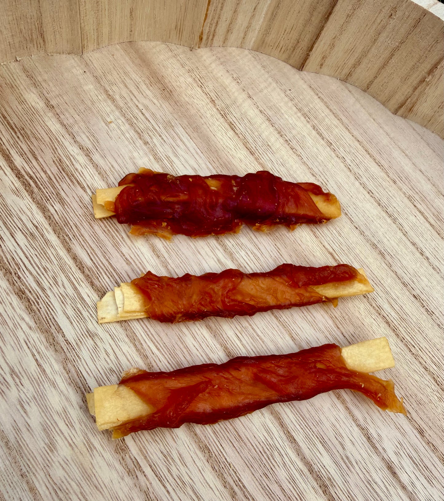 Chicken Wrapped Soft Fish Strips